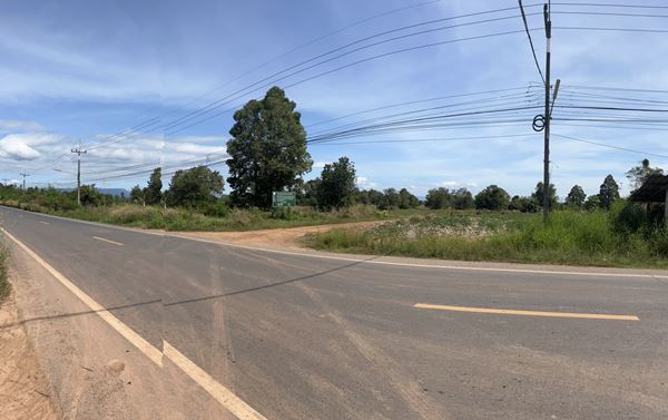 ขายที่ดิน 35 ไร่ อำเภอกบินทร์บุรี ปราจีนบุรี ติดถนนคอนกรีต เหมาะทำโรงงานหรือโกดัง ทำโคกหนองนา ติดถนนคอนกรีต